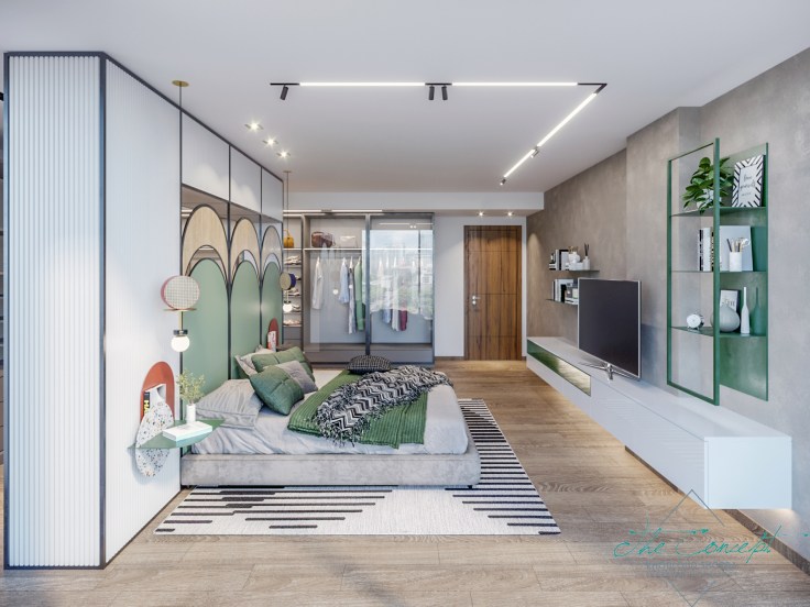 The Concept - Ziad Baroud - Master Bedroom