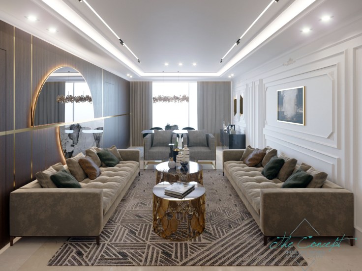 THE CONCEPT- VERDUN PROJECT - SALON AREA- 30032020